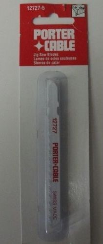 Porter Cable 12727-5 T Shank Jig Saw Blade Wood 4" x 10TPI 5pcs.