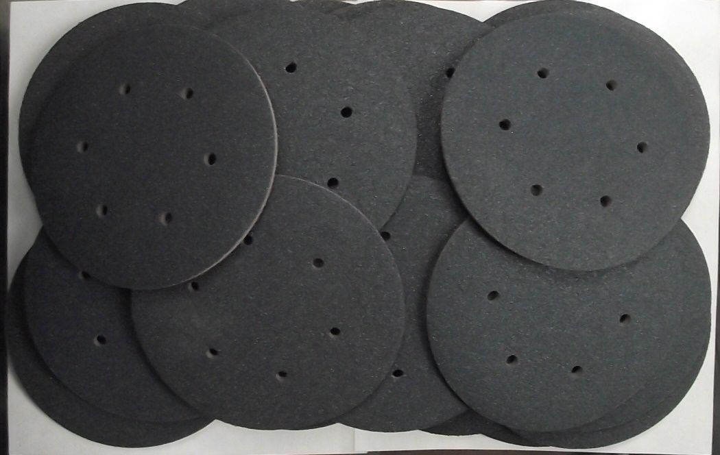 Diablo DCD060BLUF04W 20 Pack U-Sand Pad Hook & Lock 6" Fine 100-120 Grit 6 Hole