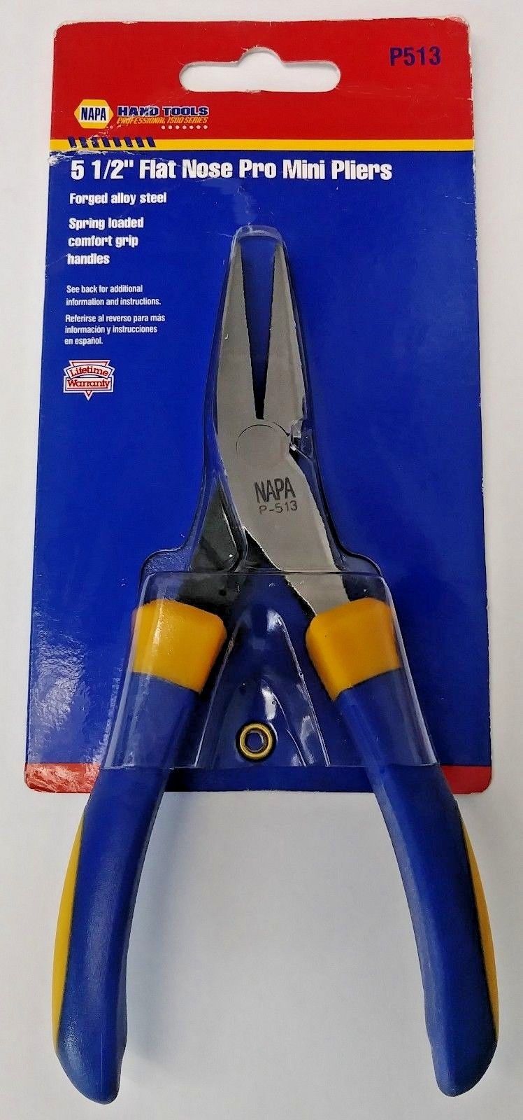 Napa P513 5-1/2" Flat Nose Pro Mini Pliers