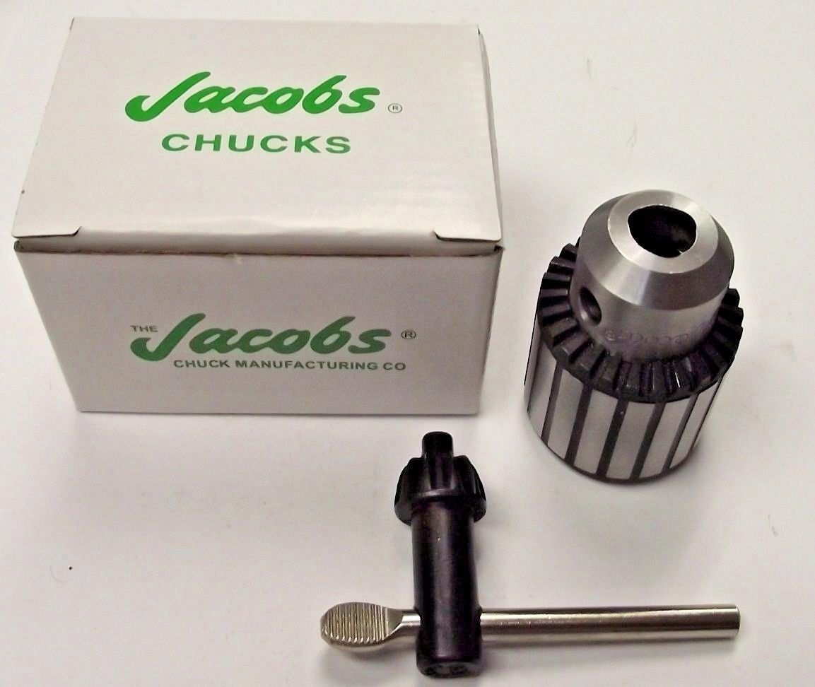 Jacobs 32283C 41BA 3/8" Medium Duty Plain Bearing Keyed Chuck