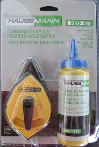 Haussmann 02445139 Standard Blue Marking Chalk/Reel