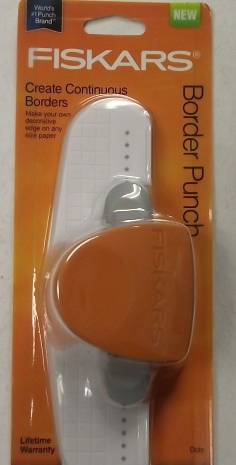 Fiskars 01-005652 Border Punch Dots