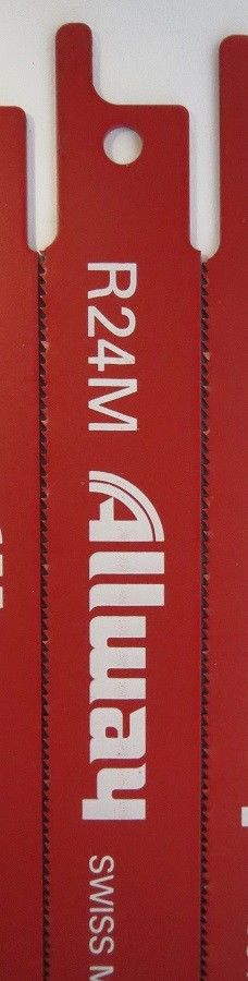 Allway R24M 8" x 24TPI Recip Saw Blade 5 Pieces