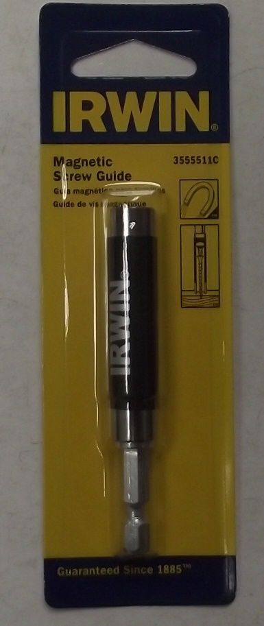 Irwin 3555511C 3" Magnetic Screw Bit Tip Drive Guide