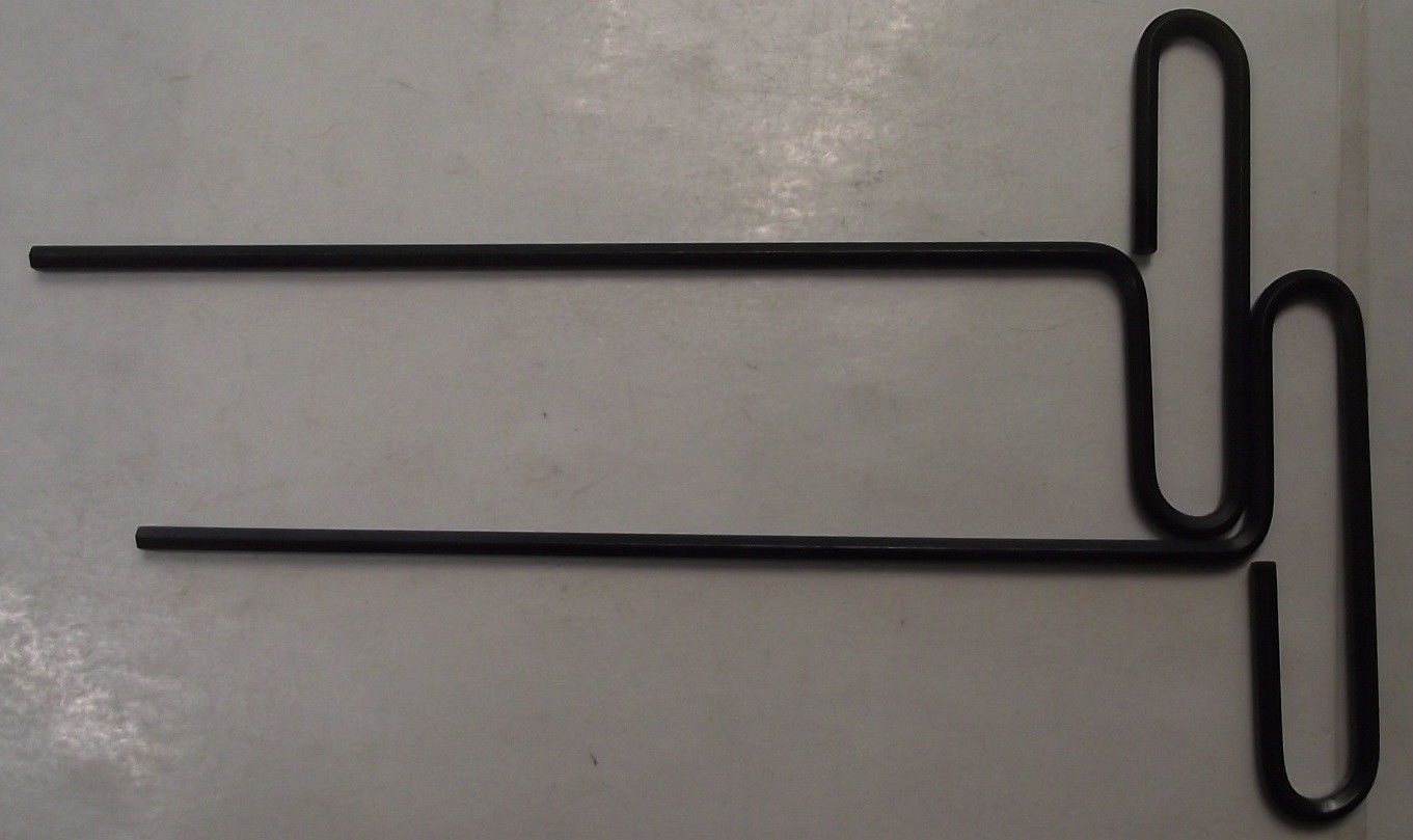 Allen 57322 1/8" T-Handle Hex Key With Loop Handle 2pcs USA