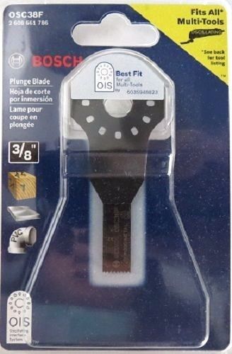 Bosch OSC38F 3/8" Plunge Blade