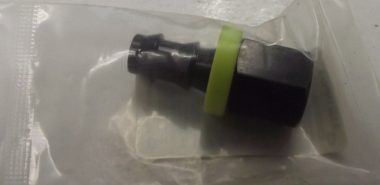 Legacy A1641HPO Air Hose Barb Fitting 3/8" Push Lock x 3/8" FNPT