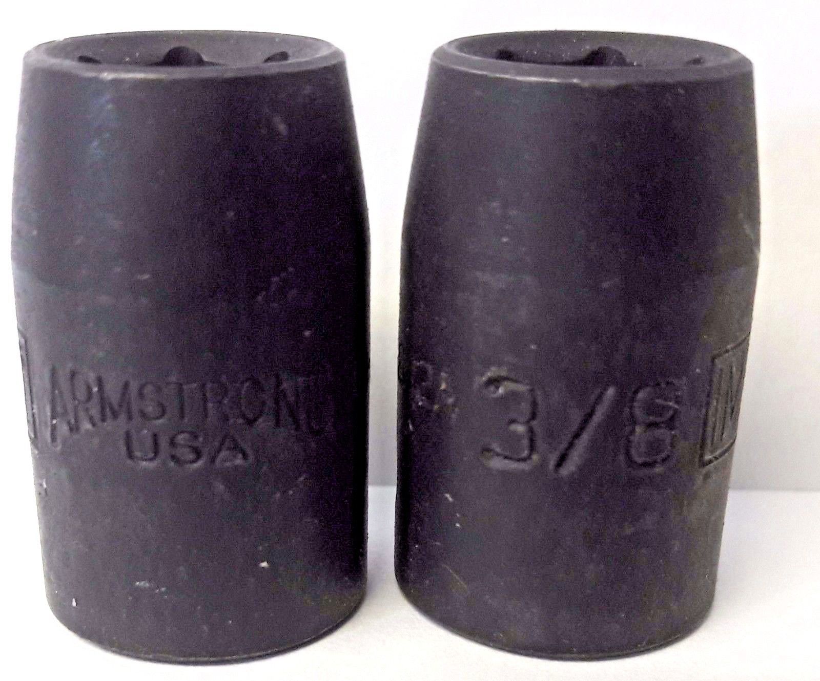 Armstrong 19-612A 3/8" 3/8" Drive Impact Socket 6pt. USA 2PCS