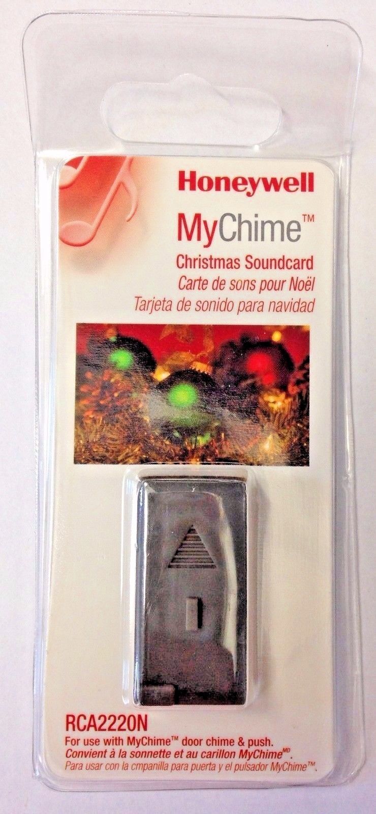 Honeywell RCA2220N MyChime Christmas Door Chime Soundcard