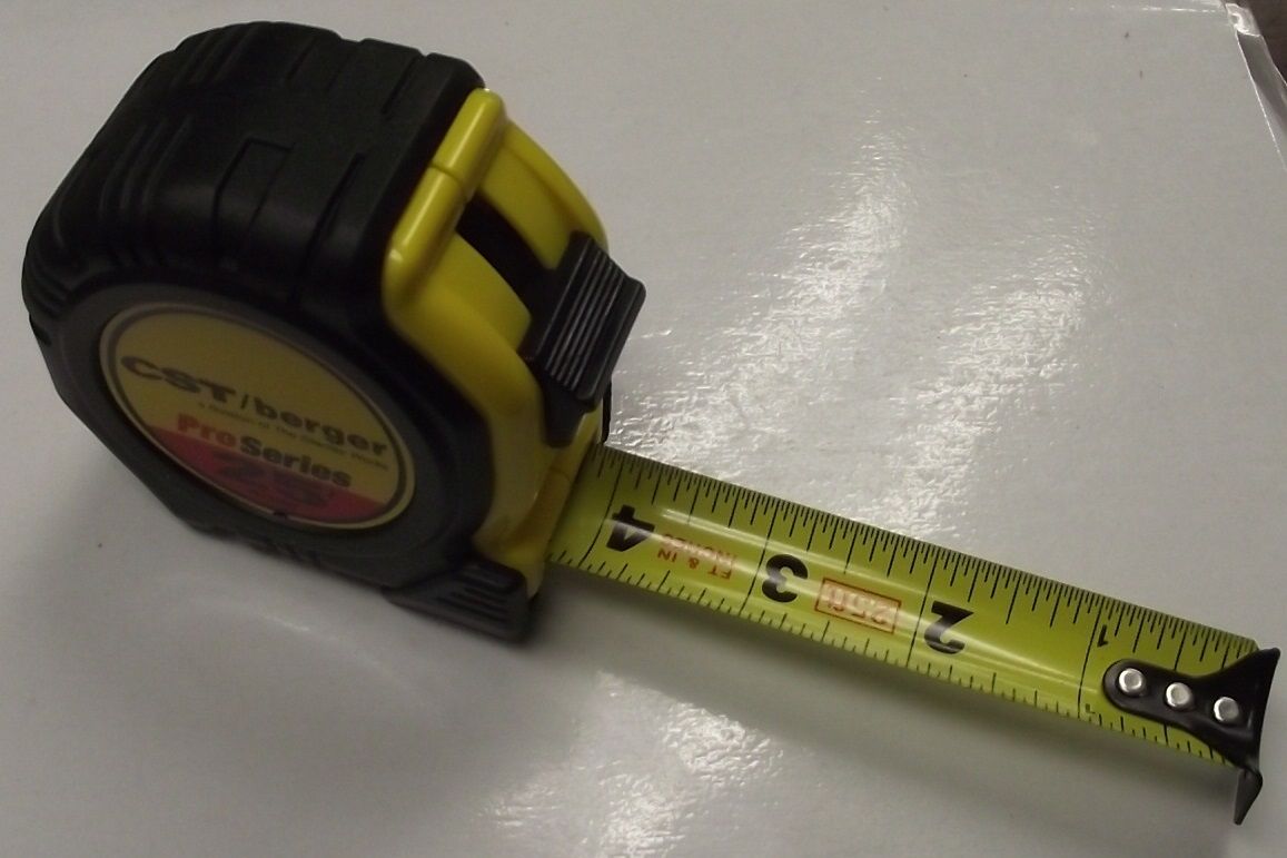 CST/Berger 78-Y258 25' x 1" Pro Series Tape Measure