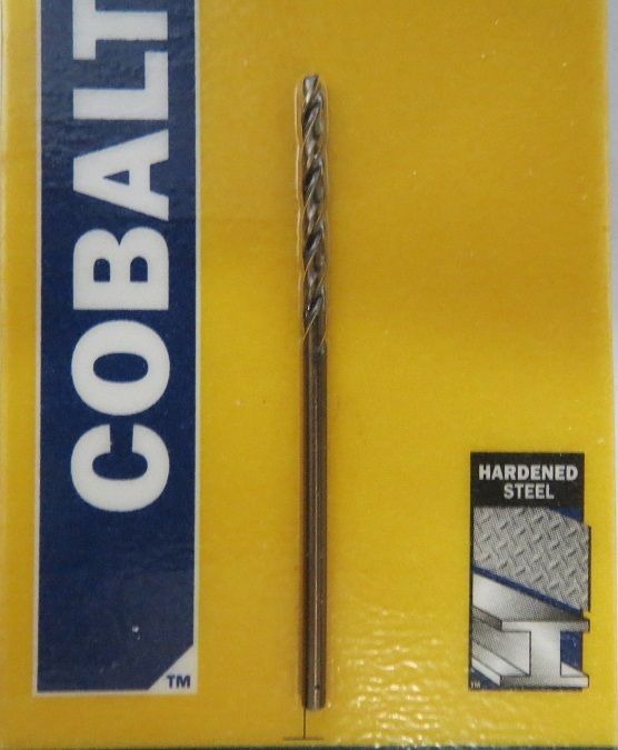 Irwin 3016004 1/16" Cobalt HSS Split Point Drill Bit for Hardened Steel 3PKS