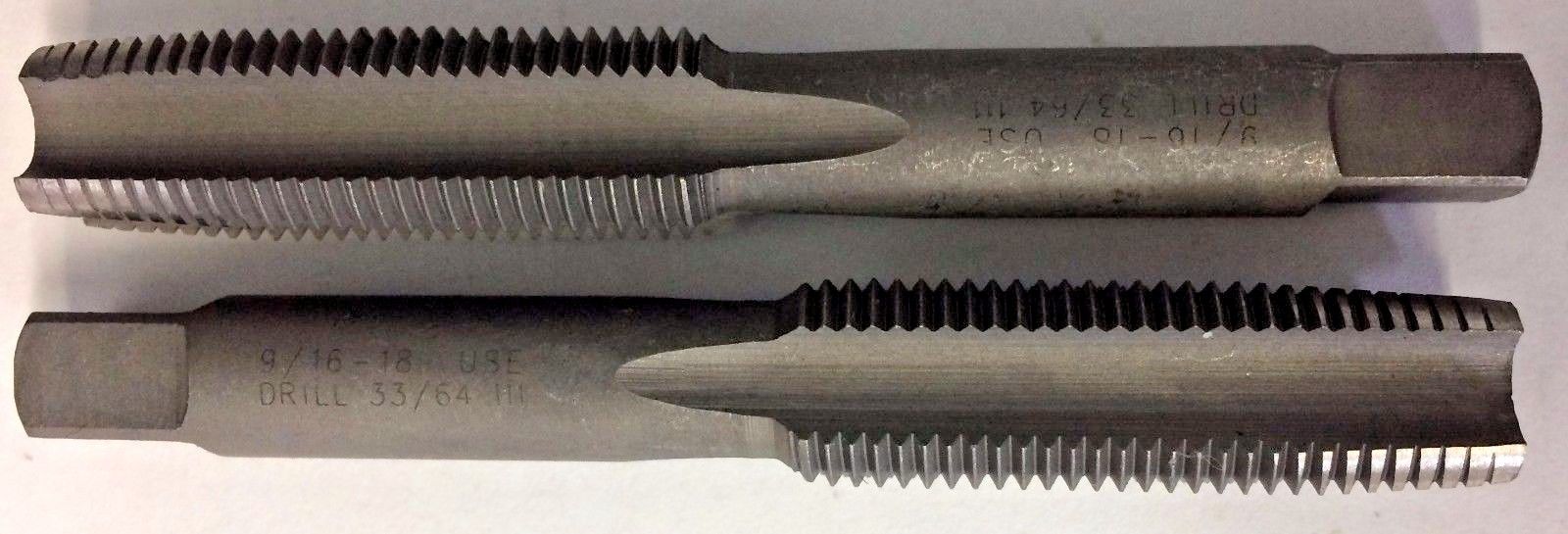 Bosch HCS Taper Tap 9/16-18 00253 Bulk 2PCS