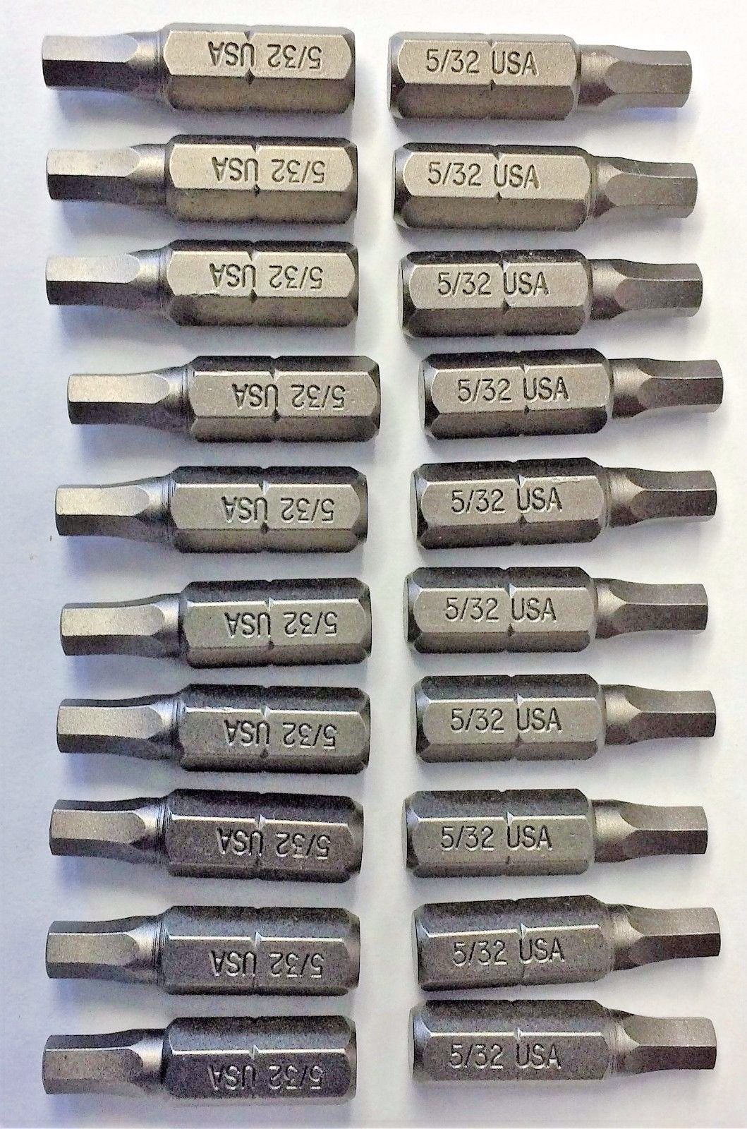 Bosch 1" 5/32" Power Screw Tips Bulk USA 1609433715 20PCS