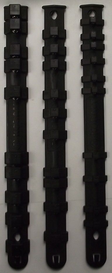 Kobalt 1/4" 3/8" 1/2" Drive Socket Storage Rails USA 22971 22970 22969 Bulk