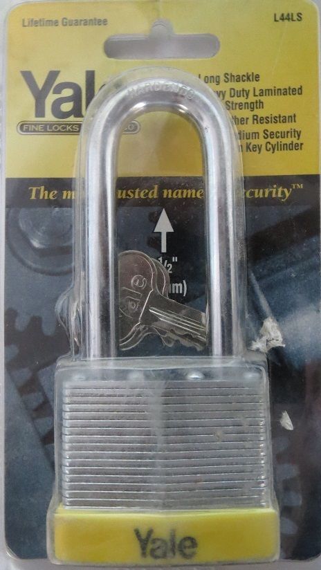 Yale L44LS Long Shackle Padlock