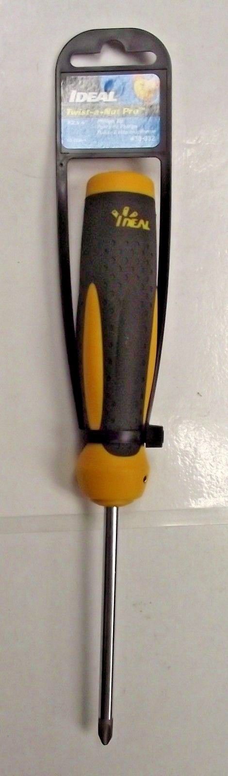 Ideal 30-332 Twist-a-Nut Pro #2 x 4" Phillips Screwdriver Carded