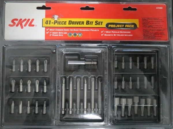 Skil 47292 41 Piece Driver Bit Set Project Pack