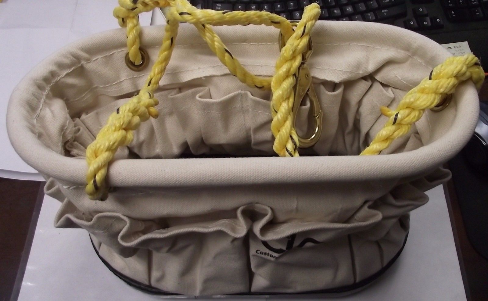 CLC 105 Oval Heavy-Duty Canvas Utility Bucket