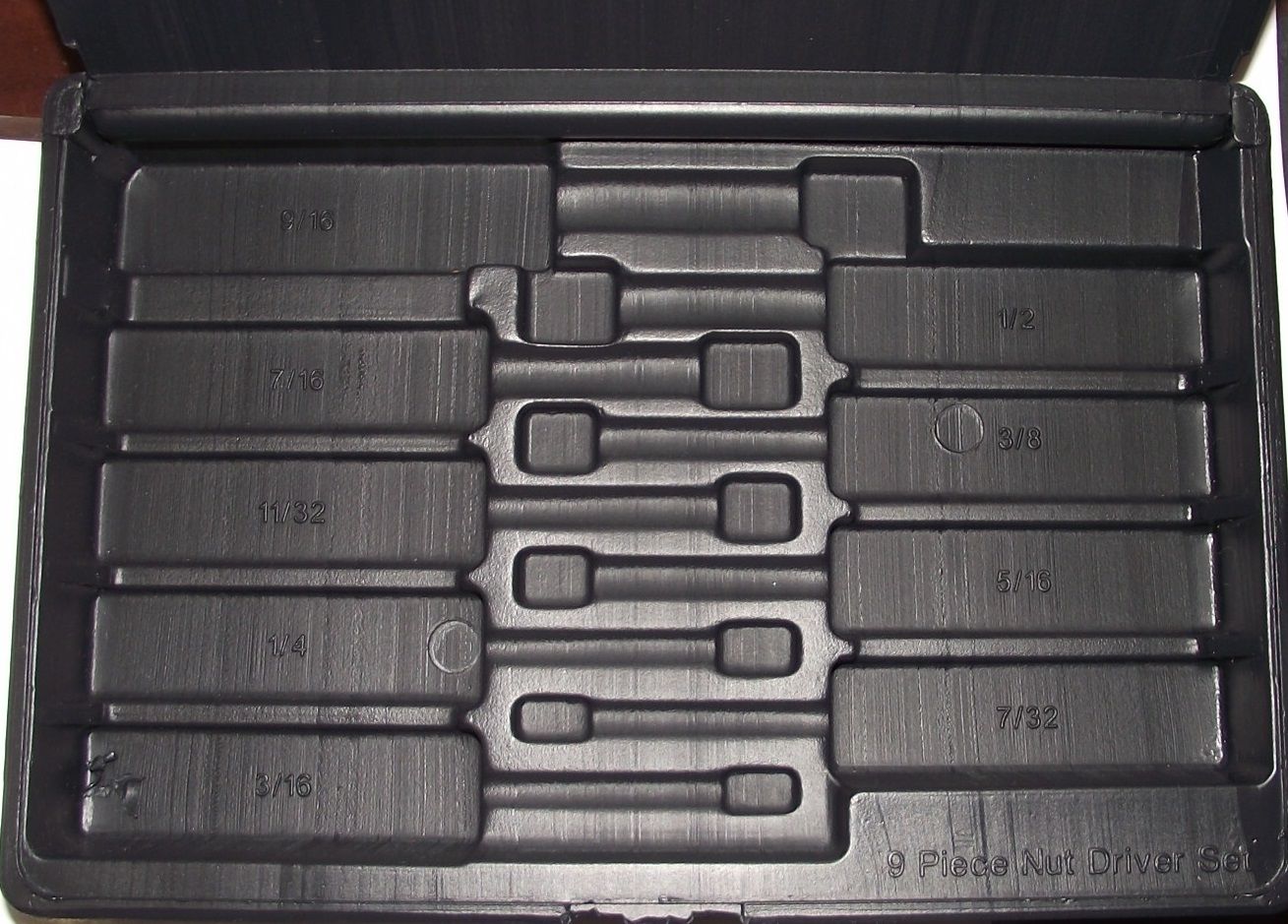 Allen 9 pc Tool Nutdriver Storage Case USA CASE ONLY NO TOOLS 8005945