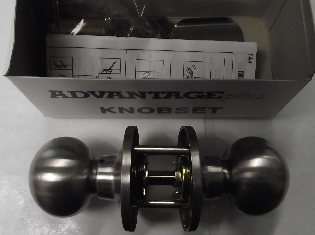 Advantage Plus BP-101T-US15 Door Knob Stainless Nickel