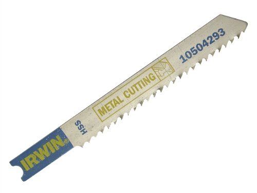 Irwin 10504293 Jig Saw Blades 14 TPI Metal Cutting U118B 5 Blades
