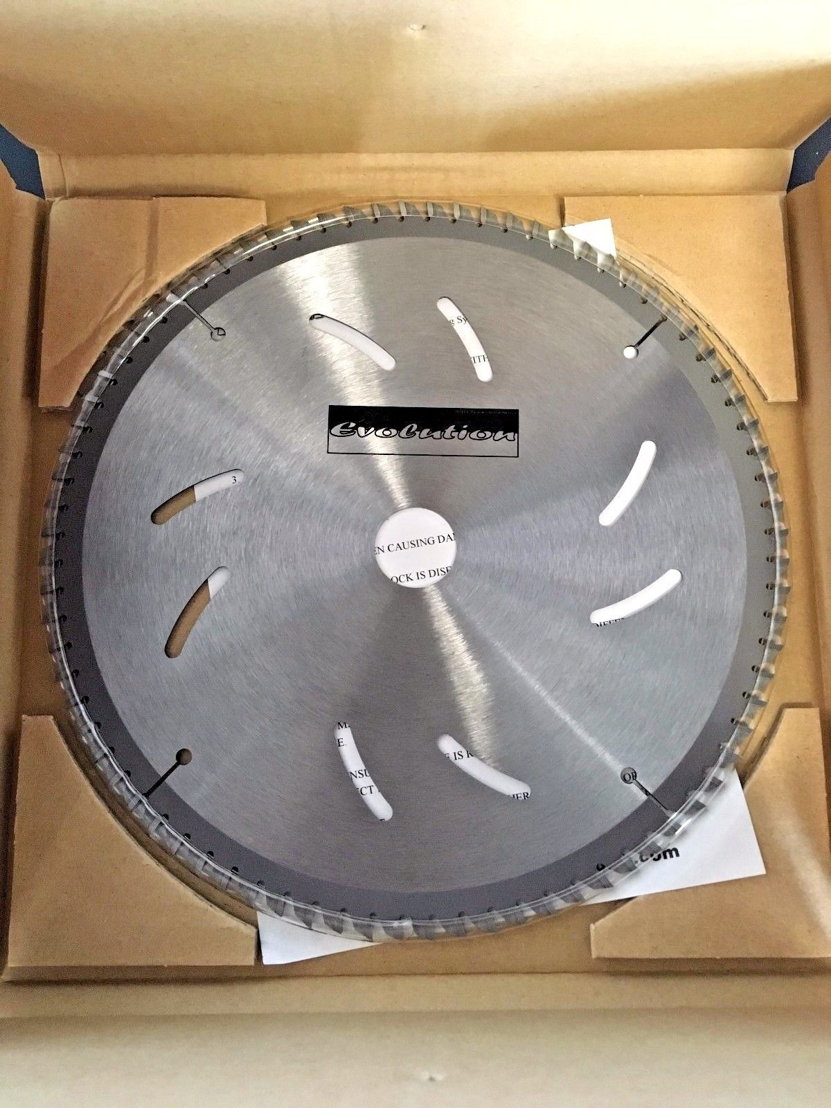 Evolution 230BLADEFG 9" x 80T For Fiber Glass Cutting, Max RPM 3000, 1" Arbor