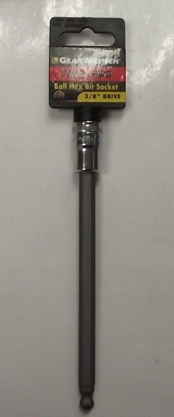 Gearwrench 80445 3/8" Drive Long Ball Hex Bit Socket 7mm