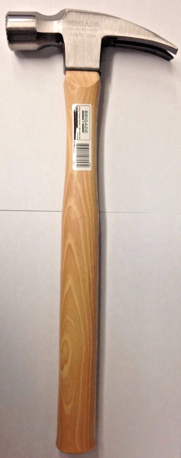 Brigade BR10875 22oz Milled Face / Hickory Framing Hammer