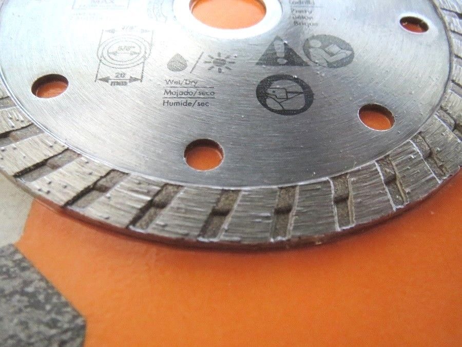 Hawera HWD442 4" Turbo Rim Diamond Blade