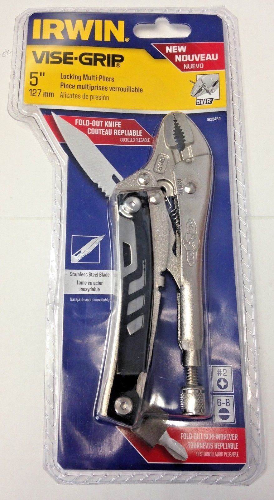 Irwin Vise-Grip 1923454 5" Locking Multi-Pliers 5WR