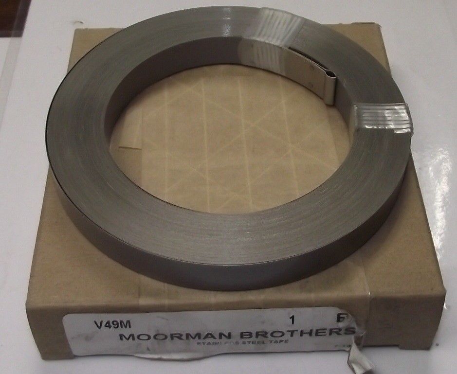 Lufkin Moorman Brothers V49M 1/2" x 95' Foot Stainless Steel Tape METRIC
