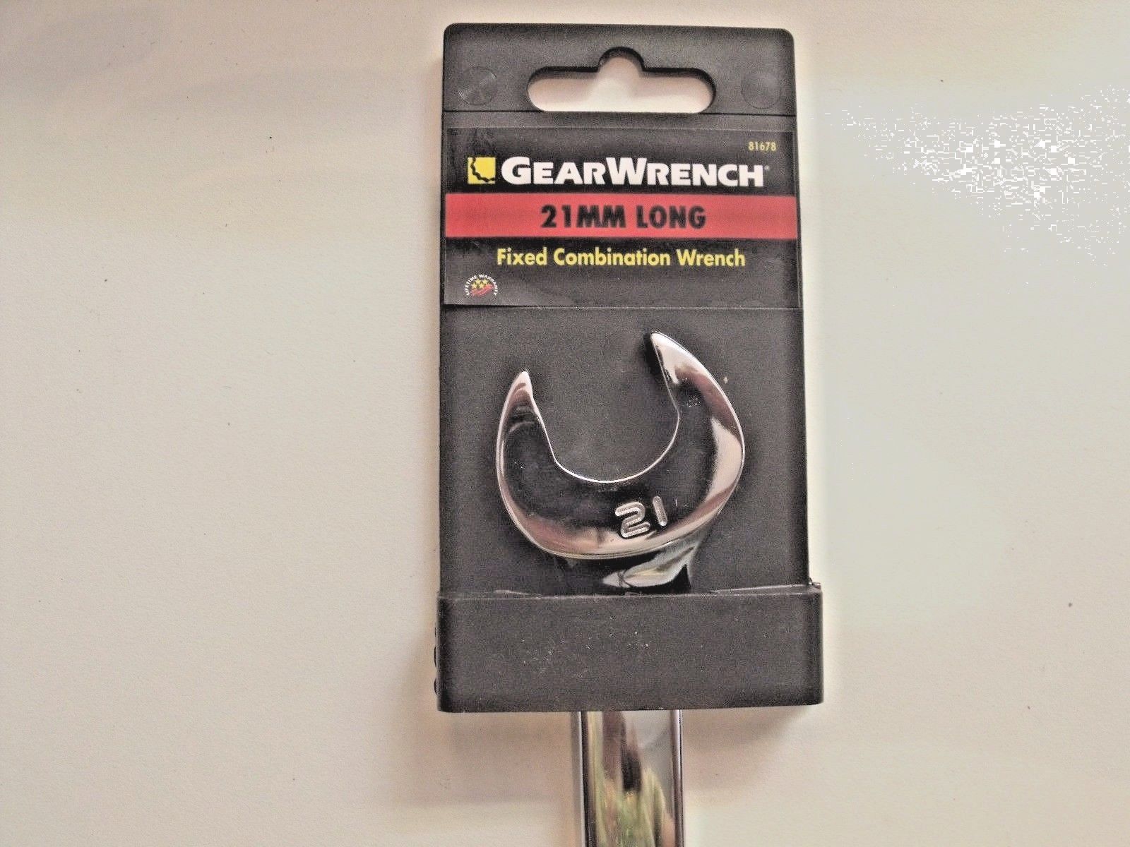 Gearwrench 81678 21MM Long Pattern Combination Wrench