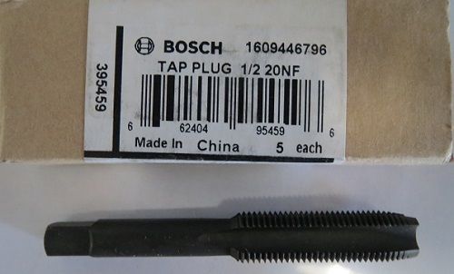 Bosch 395459 Tap Plug 1/2 20NF 1609446796 #T42