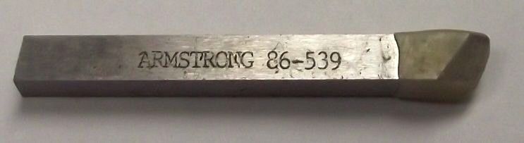 Armstrong 86-539 Ground-To-Form Tools Bit 1/4" Lh Co USA
