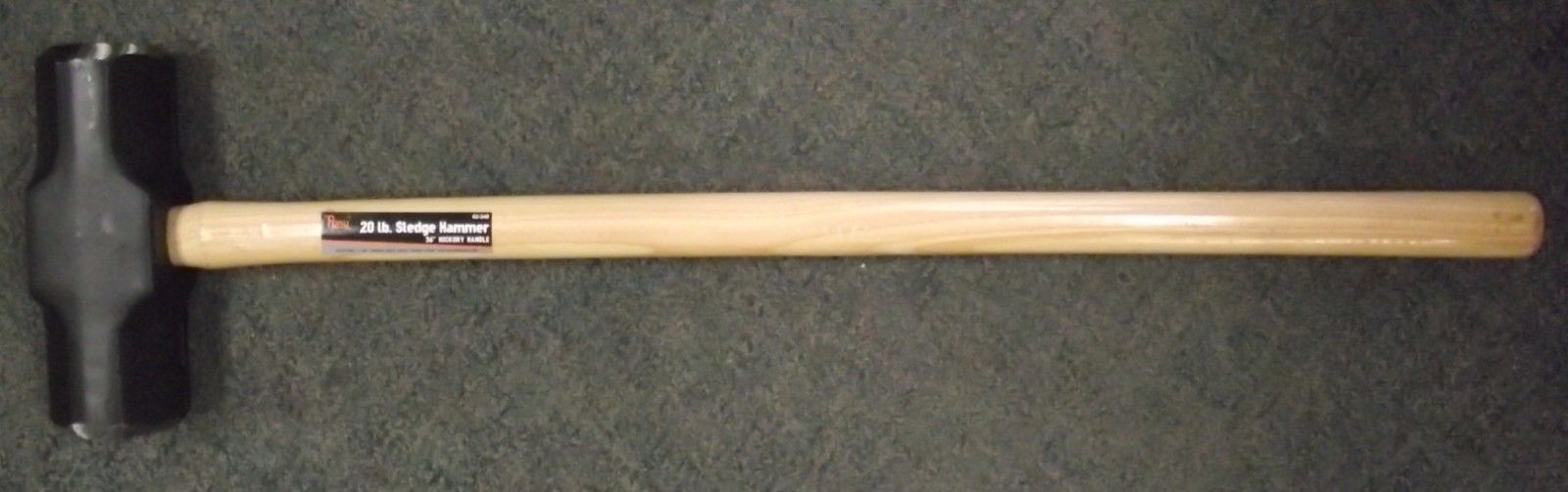 Pony 62-340 20lb Sledge Hammer Double Face 36" Hickory Handle