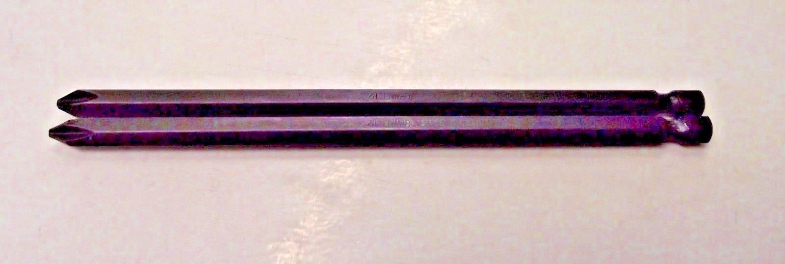 Dewalt DW2062IRB #2 Phillips x 6" Impact Ready Insert Bit Screw Tips 2PCS