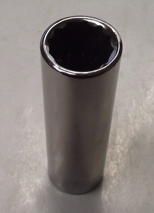 Kobalt 22307 1/2" Drive 18mm Deep Socket 12pt. USA