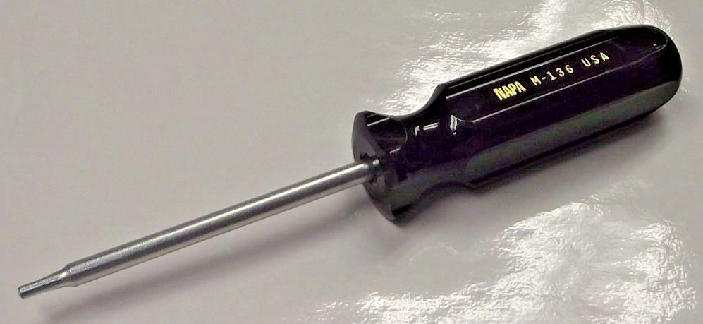 Napa 3/16" x 4" Clutch Screwdriver USA M-136