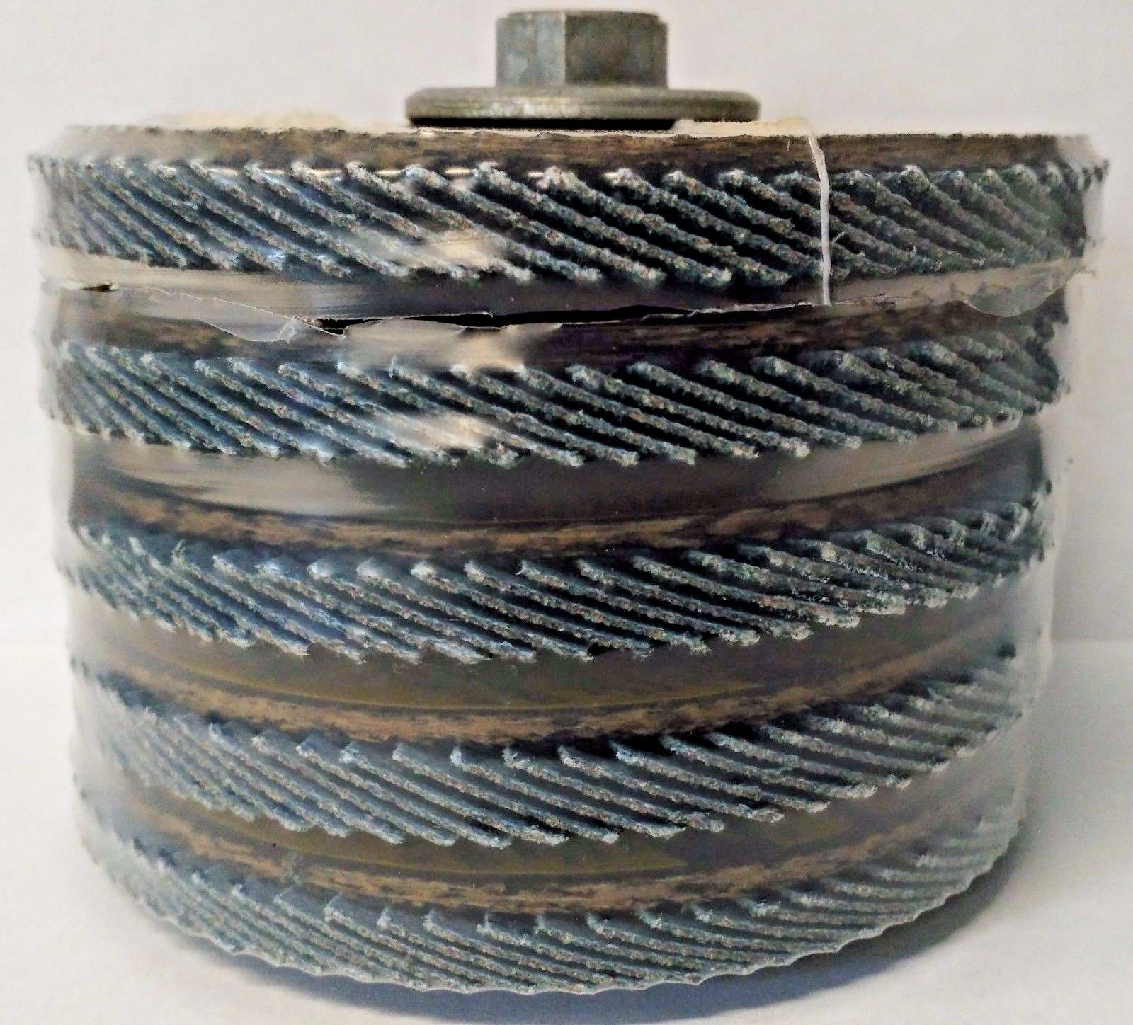 DEWALT DWA8305H 4" x 3/8"-24 Z60 Grit Type 29 Zirconia Flap Disc 5 Pack