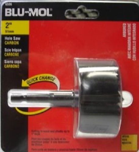 Blu Mol 6506 2" Hole Saw With Quick Change Arbor