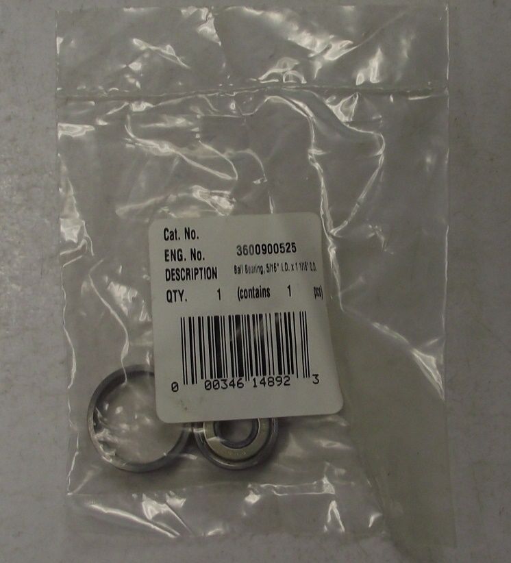 Bosch 3600900525 Ball Bearing 5/16" I.D. x 1 1/16" O.D. (Oversized)