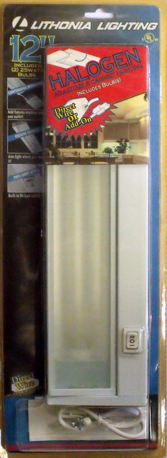 Lithonia 12" Halogen Under Counter Light UCH2