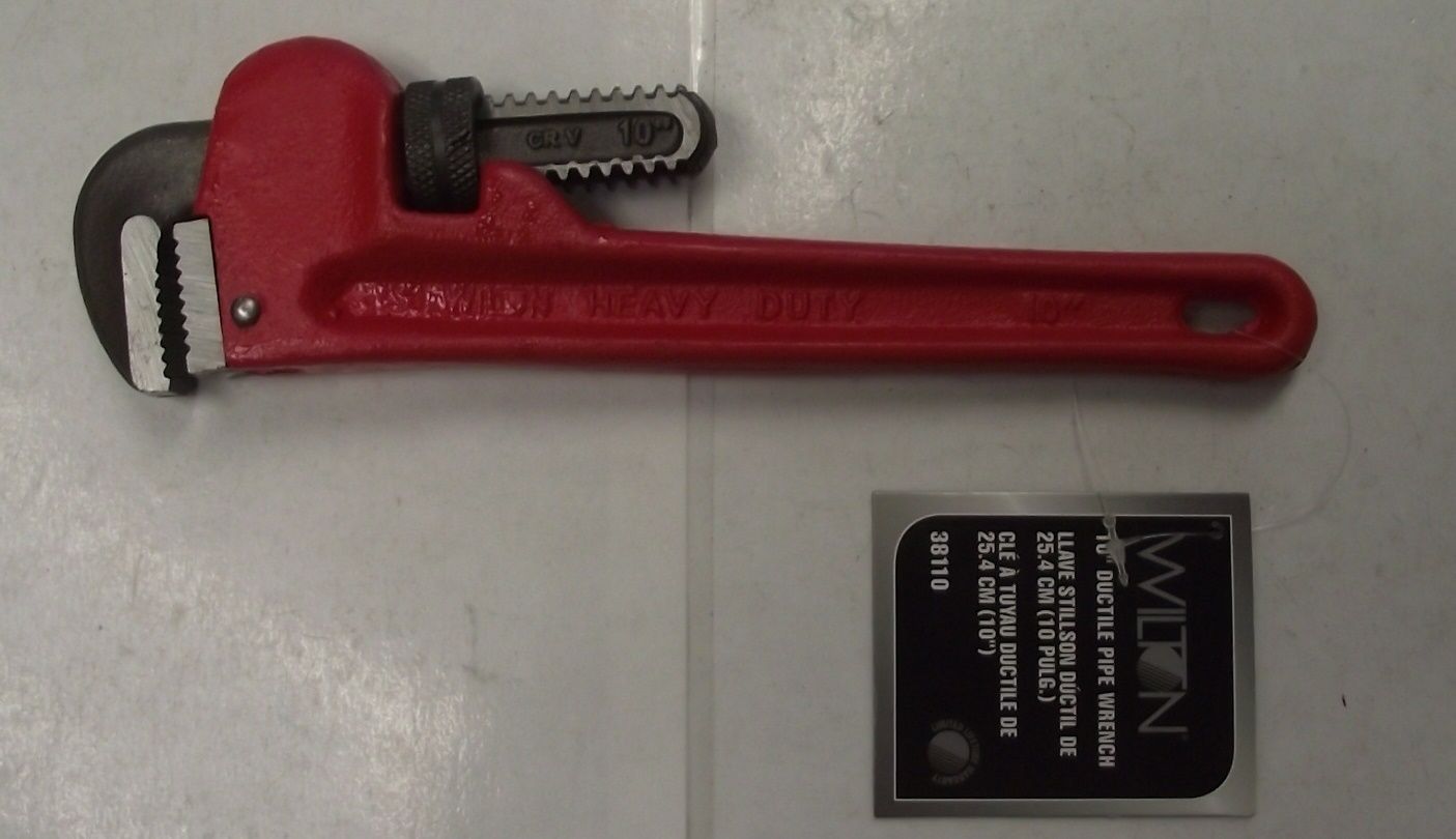 Wilton 38110 10-Inch Ductile Pipe Wrench