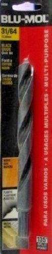 Blu-Mol 6656 31/64" High Speed Drill Bit
