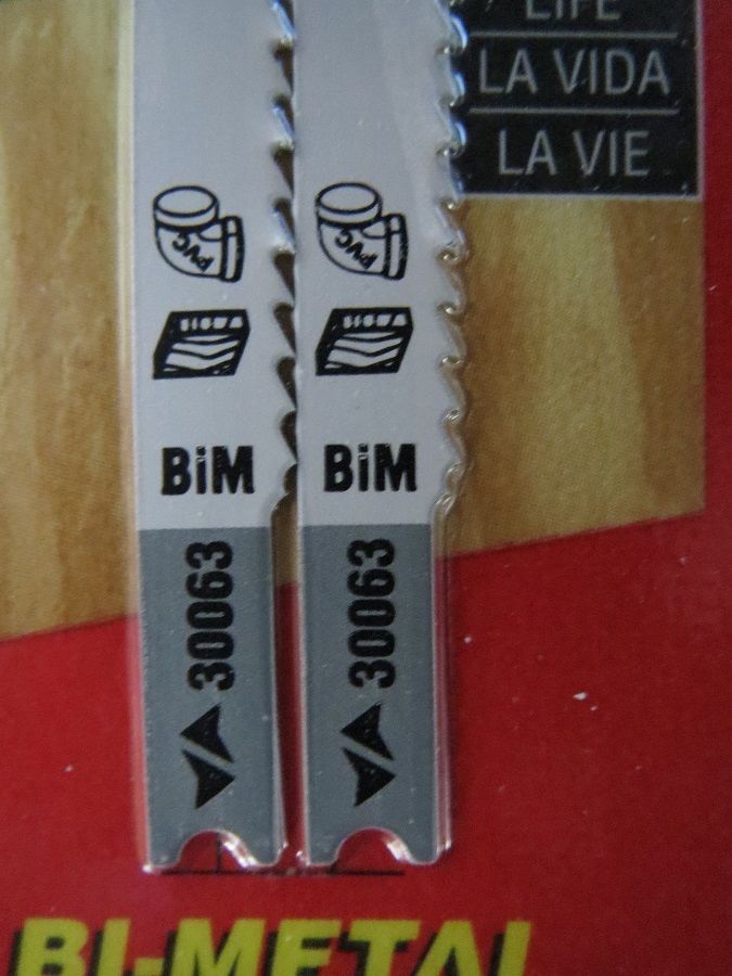 Vermont American 30063-2 U Shank 10 TPI Jig Saw Blades Swiss 2 Packs