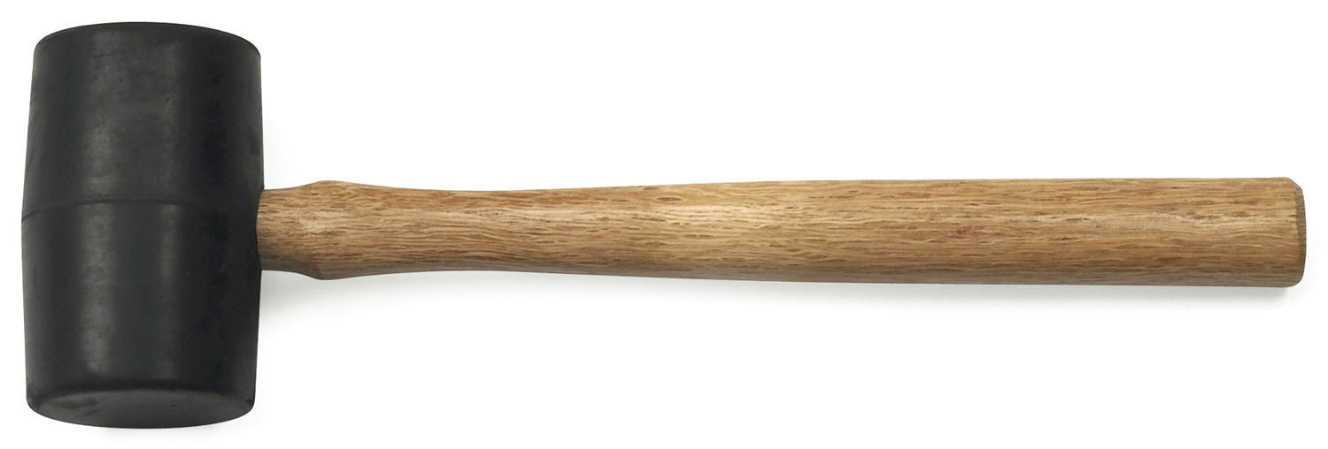 Gearwrench 82259 16 oz. Rubber Mallet With Hickory Handle