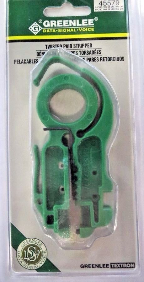 Greenlee 45579 Kwik Stripper Twisted Pair Stripper USA