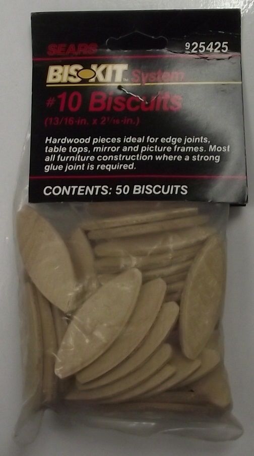 Craftsman #10 Biscuits 13/16" x 2-1/16" 50pcs. 25425 USA