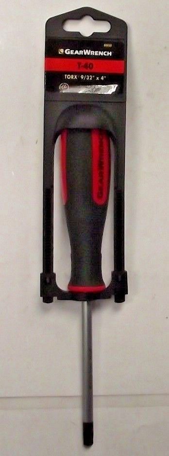 GearWrench 80030 T40 9/32" x 4" Torx Screwdriver