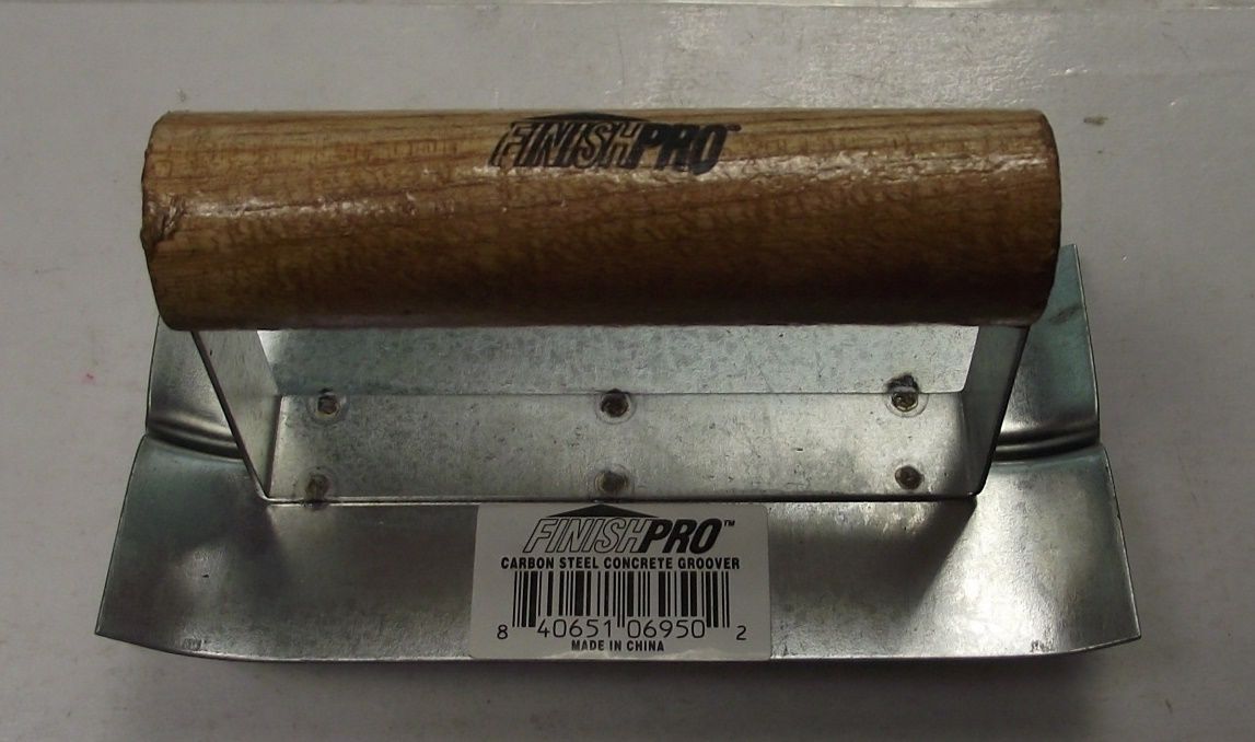 FinishPro 6-950 Carbon Steel Concrete Groover